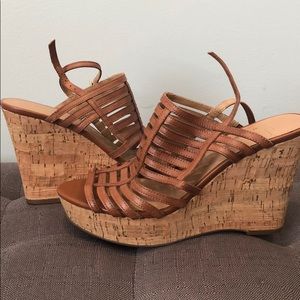 Franco Sarto wedge heels